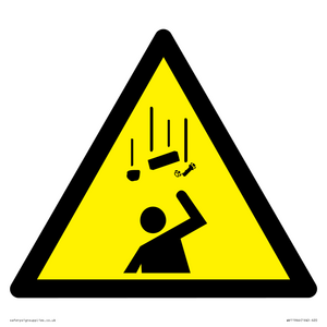 W035 Warning: Falling objects